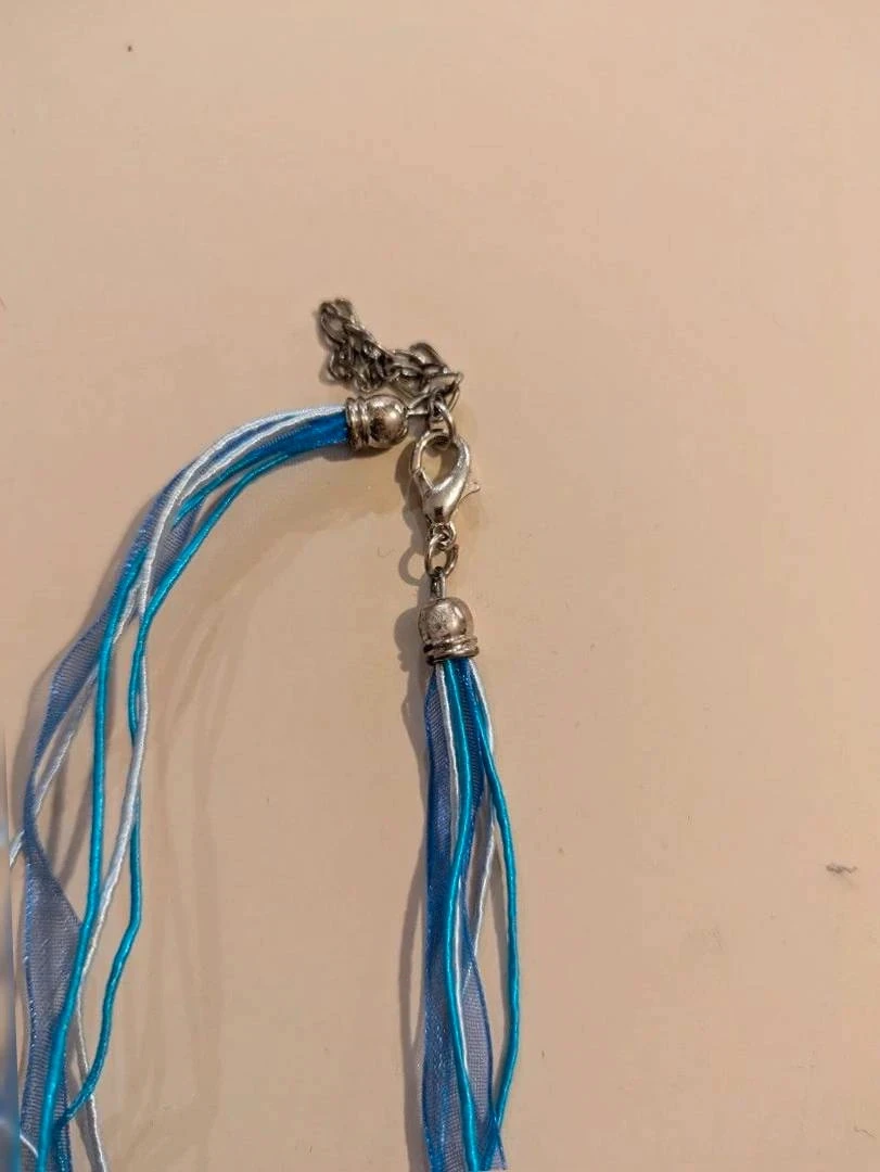 Necklace Fantasie - Blue - Brhal-70 – photo 3